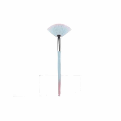 stock 12pcs 13pcs 15pcs Crystal handle blue pink khaki plastic handle cosmetic makeup brush set