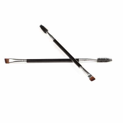 Premium portable single Angled Eye Double-end Brow Spoolie brush